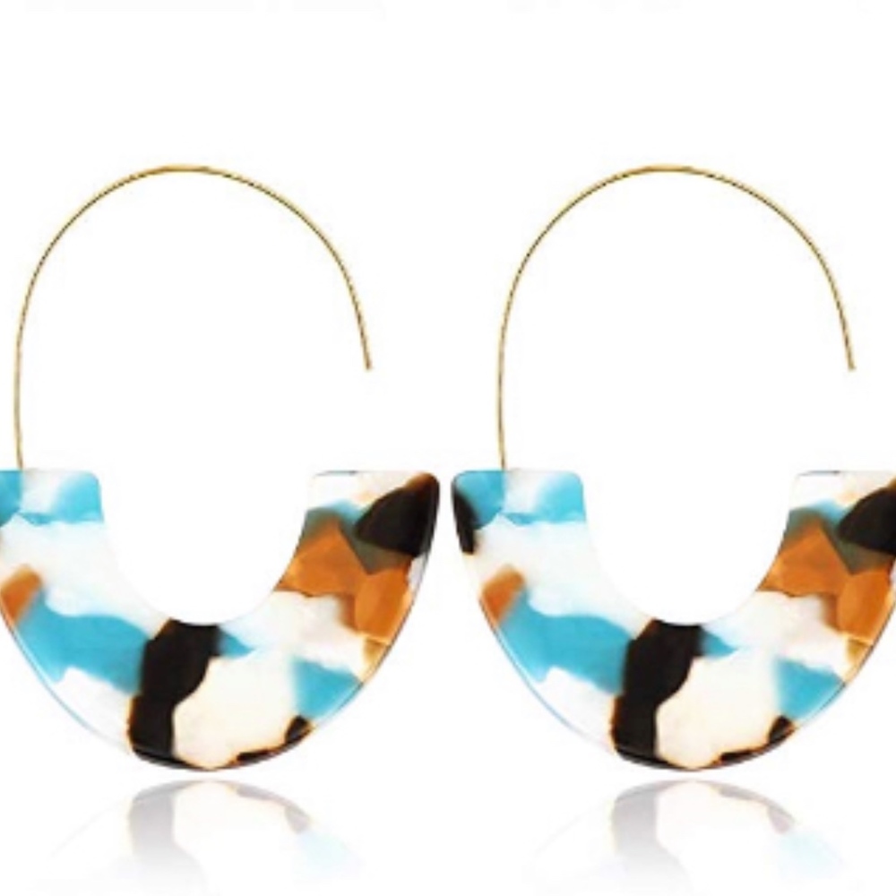 Acrylic Drop Earrings